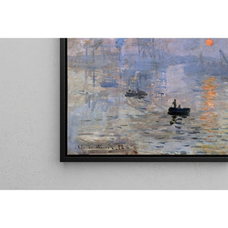 Reproduction Impression Soleil Levant - Claude Monet