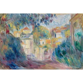 Reproduction Jardin à Montmartre - Pierre-Auguste Renoir