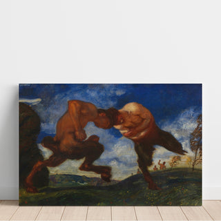 Reproduction Kämpfende Faune - Franz von Stuck