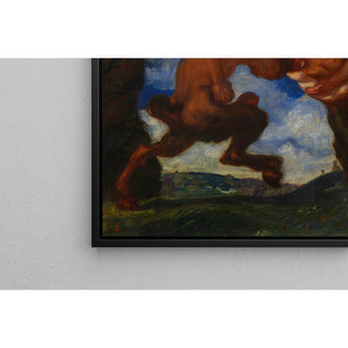 Reproduction Kämpfende Faune - Franz von Stuck