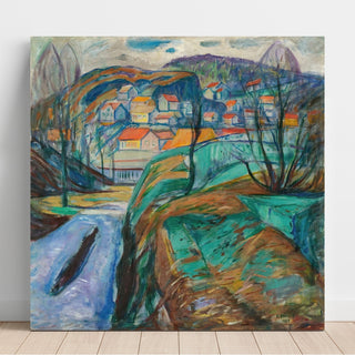 Reproduction Kragerø om våren Kragerø in Spring - Edvard Munch