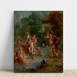 Reproduction L'Été - Diane surprise par Actéon - Eugène Delacroix