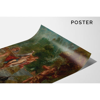 Reproduction L'Été - Diane surprise par Actéon - Eugène Delacroix