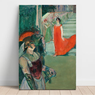 Reproduction L'Opera Messalina à Bordeaux - Henri de Toulouse-Lautrec