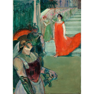 Reproduction L'Opera Messalina à Bordeaux - Henri de Toulouse-Lautrec