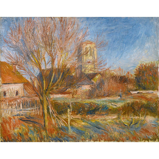 Reproduction L'église à Essoyes - Pierre-Auguste Renoir