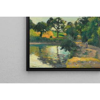 Reproduction L'étang Au Soleil Couchant, Montfoucault - Camille Pissarro