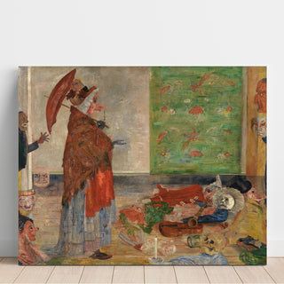 Reproduction L'étonnement de la souris à masque - James Ensor