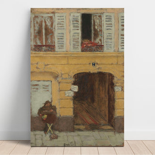 Reproduction L'orgue de Barbarie ou Le joueur d'orgue - Pierre Bonnard