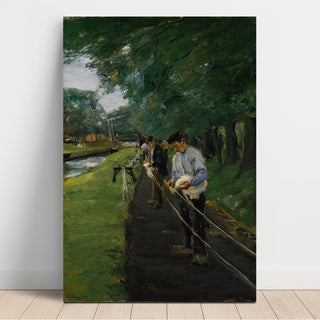 Reproduction La Corderie à Edam - Max Liebermann