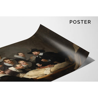Reproduction La Leçon d'anatomie du docteur Tulp - Rembrandt van Rijn