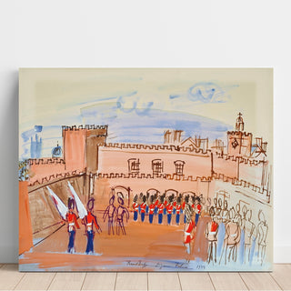 Reproduction La Relève de la Garde 1933 - Raoul Dufy