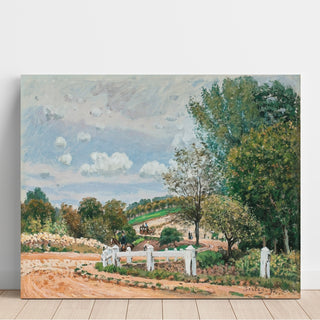 Reproduction La Route de Verrières - Alfred Sisley