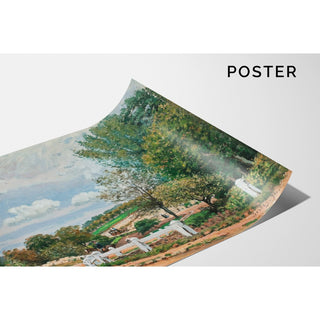 Reproduction La Route de Verrières - Alfred Sisley