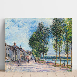 Reproduction La Seine À Bougival - Alfred Sisley