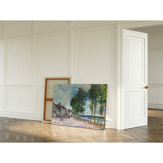 Reproduction La Seine À Bougival - Alfred Sisley