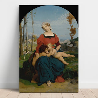 Reproduction La Vierge, L'Enfant Jésus et Saint Jean - Jean-Léon Gérôme