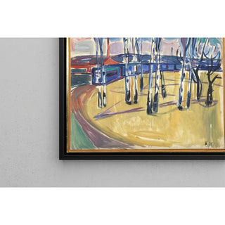 Reproduction La boucle du tramway à Skøyen - Edvard Munch