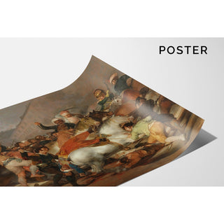 Reproduction La charge des Mamelouks - Francisco de Goya