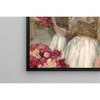 Reproduction La fille aux pivoines - Childe Hassam