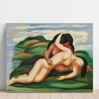 Reproduction La naufragée - Moïse Kisling