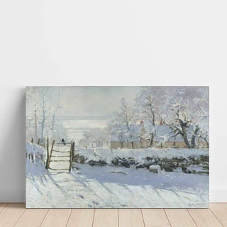 Reproduction La pie - Claude Monet