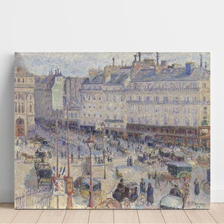 Reproduction La place du Havre, Paris - Camille Pissarro