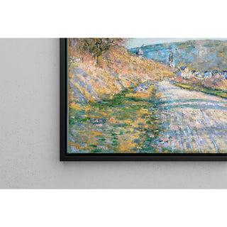 Reproduction La route de Vétheuil - Claude Monet
