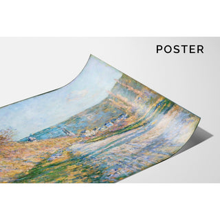 Reproduction La route de Vétheuil - Claude Monet