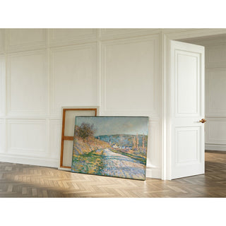 Reproduction La route de Vétheuil - Claude Monet