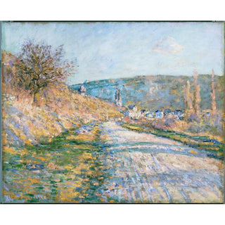 Reproduction La route de Vétheuil - Claude Monet