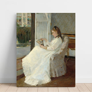 Reproduction La sœur de l'artiste à la fenêtre - Berthe Morisot
