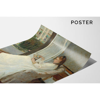 Reproduction La sœur de l'artiste à la fenêtre - Berthe Morisot