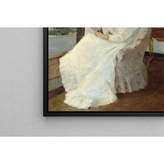 Reproduction La sœur de l'artiste à la fenêtre - Berthe Morisot