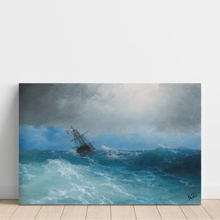 Reproduction La tempête qui s'abat - Ivan Konstantinovich Aivazovsky