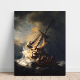 Reproduction Le Christ dans la tempête sur la mer de Galilée - Rembrandt