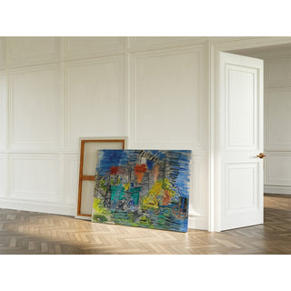 Reproduction Le Dépiquage Bleu - Raoul Dufy