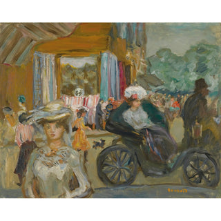 Reproduction Le Fiacre - Pierre Bonnard