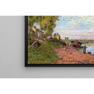 Reproduction Le Loing à Saint-Mammès 1883 - Alfred Sisley