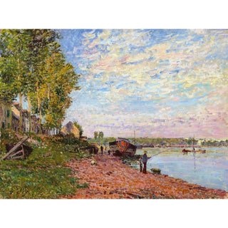 Reproduction Le Loing à Saint-Mammès 1883 - Alfred Sisley