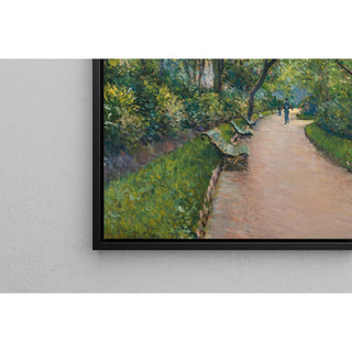 Reproduction Le Parc Monceau - Gustave Caillebotte