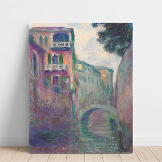 Reproduction Le Rio de la Salute - Claude Monet