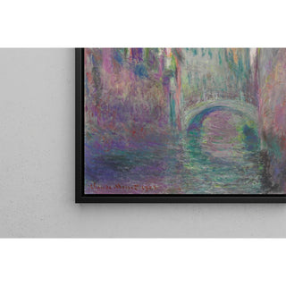 Reproduction Le Rio de la Salute - Claude Monet