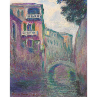 Reproduction Le Rio de la Salute - Claude Monet
