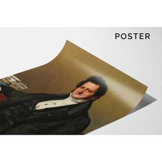 Reproduction Le banquier David Seligmann, baron von Eichthal - Franz Xaver Winterhalter