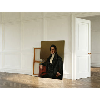 Reproduction Le banquier David Seligmann, baron von Eichthal - Franz Xaver Winterhalter