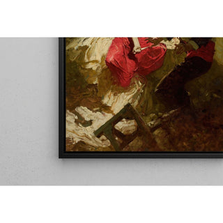 Reproduction Le châle rouge - Dean Cornwell