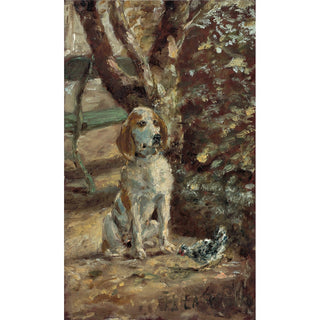 Reproduction Le chien de l'artiste Flèche - Henri de Toulouse-Lautrec