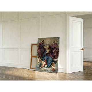 Reproduction Le Couronnement de la Vierge - Diego Velázquez