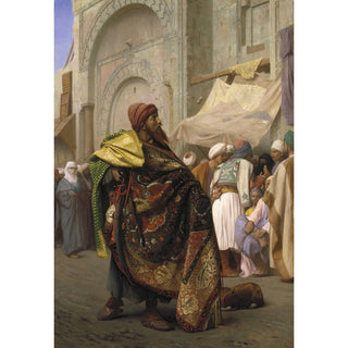 Reproduction Le marchand de tapis du Caire - Jean-Léon Gérôme